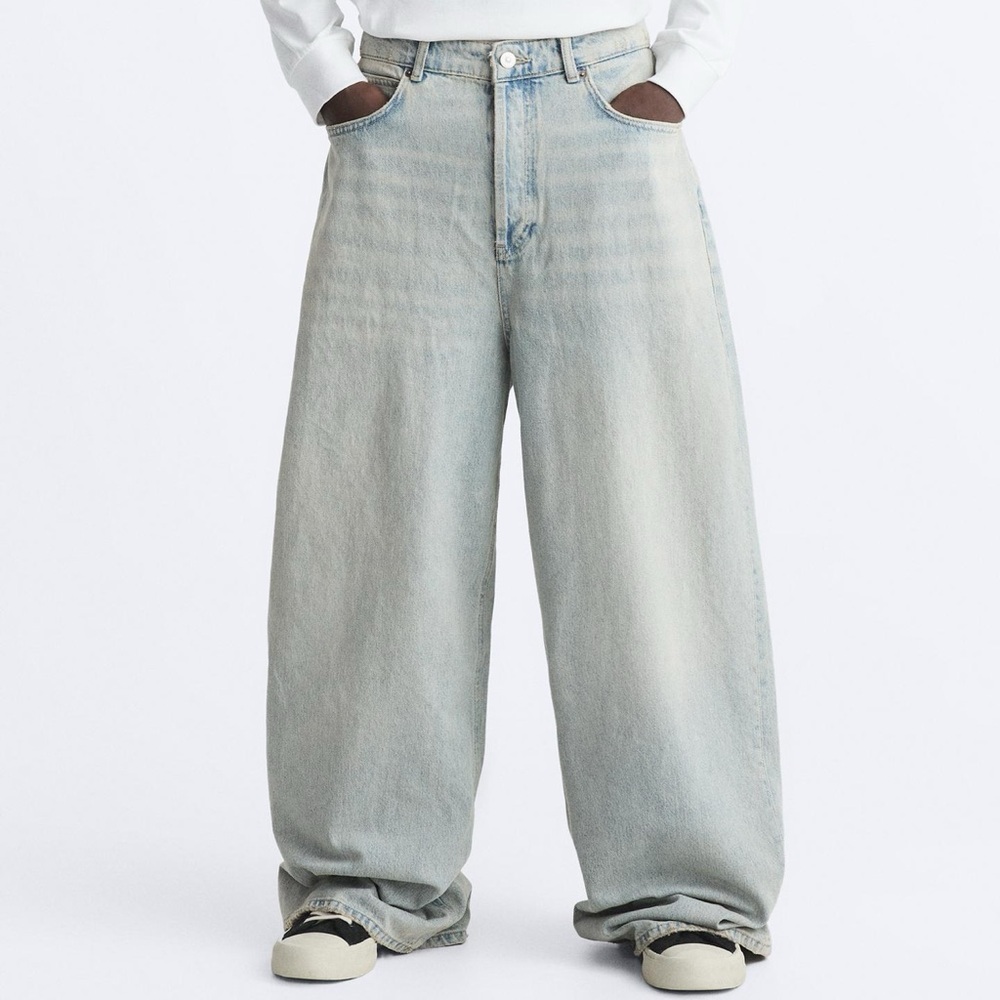 Zara man baggy jeans size 38